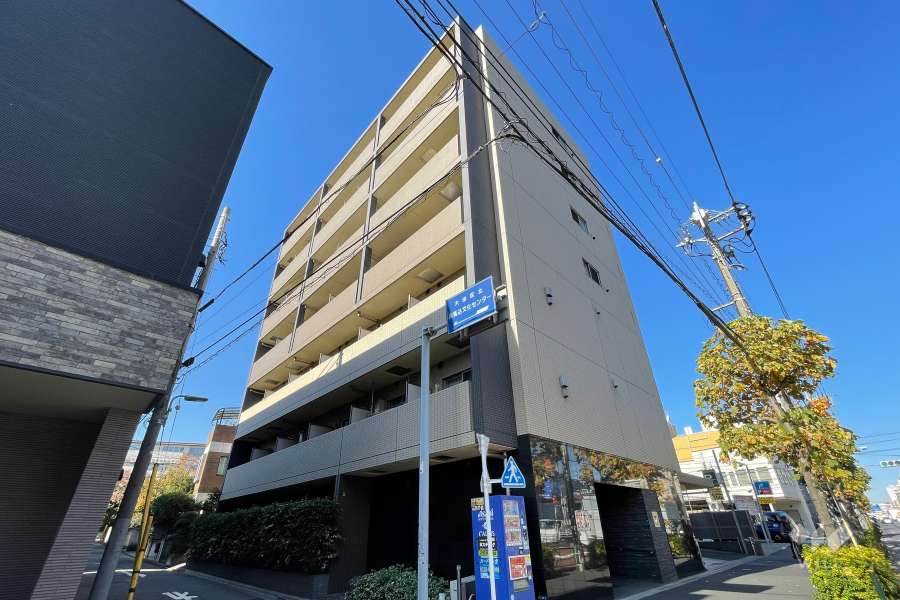 コンシェリア大森withの外観（南東側から）