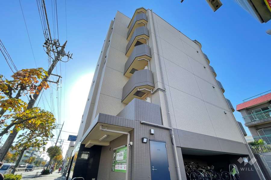 コンシェリア大森withの外観（北東側から）