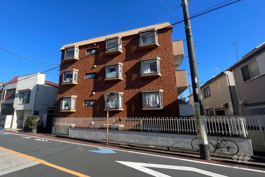 南馬込エコーハイツの外観（南側から）