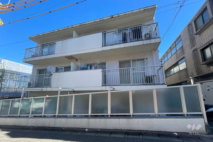 グリーンセトル南馬込の外観（南西側から）　