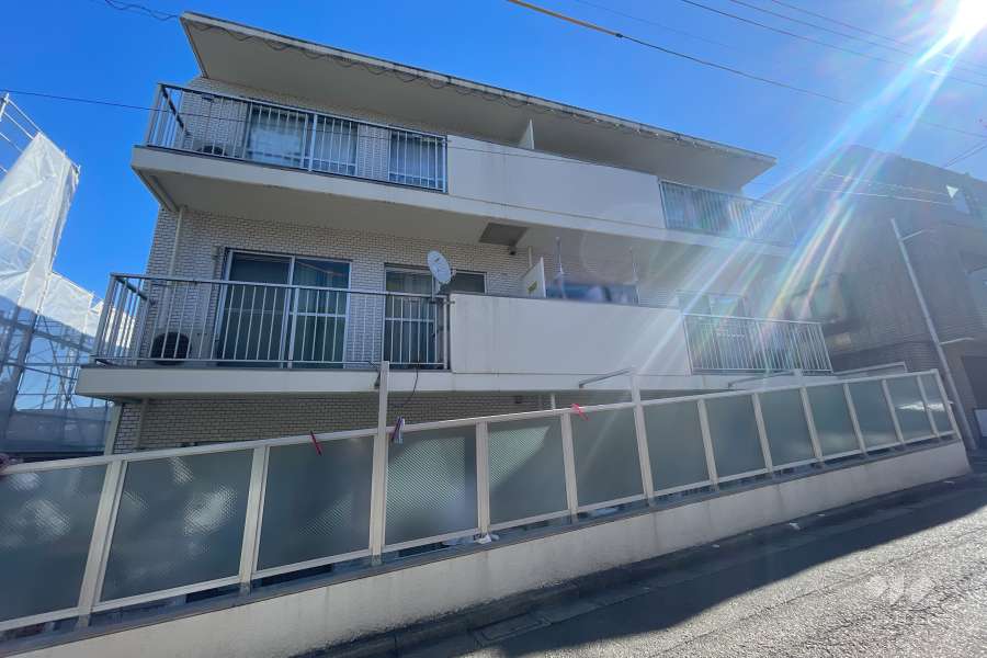 グリーンセトル南馬込の外観（北西側から）　