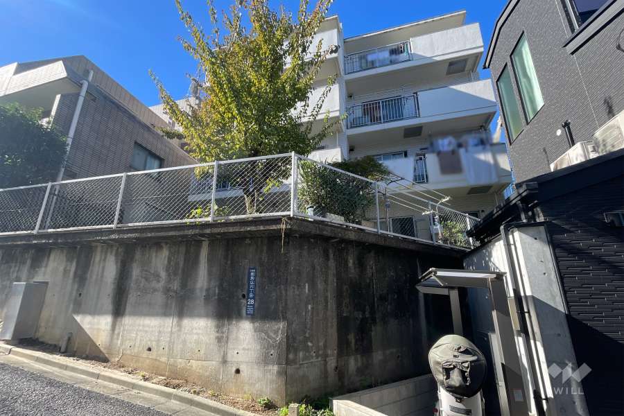 グリーンセトル南馬込の外観（北東側から）　