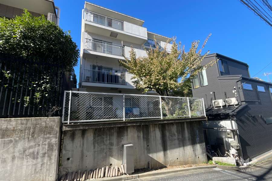 グリーンセトル南馬込の外観（南東側から）　