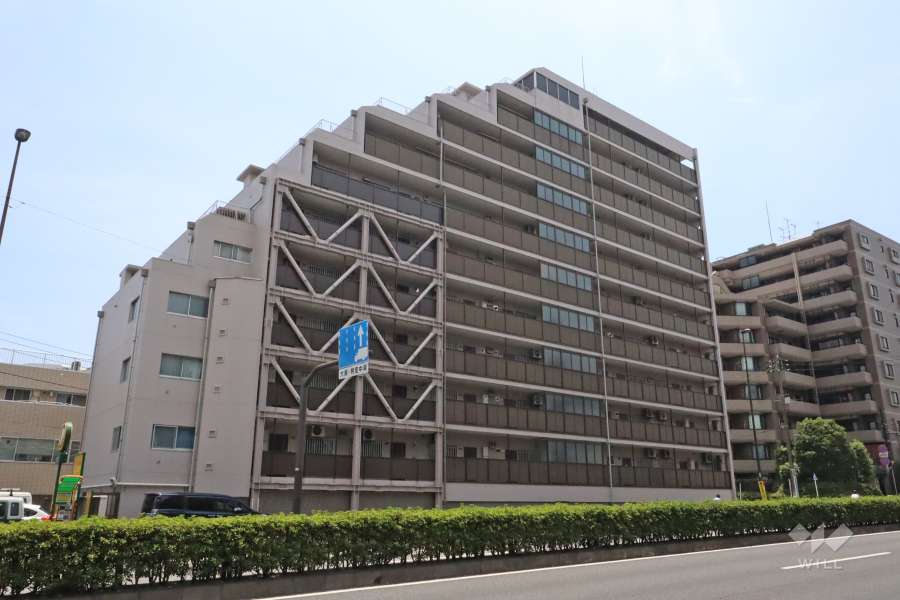 アルカサーノ南馬込の外観(北西側から)