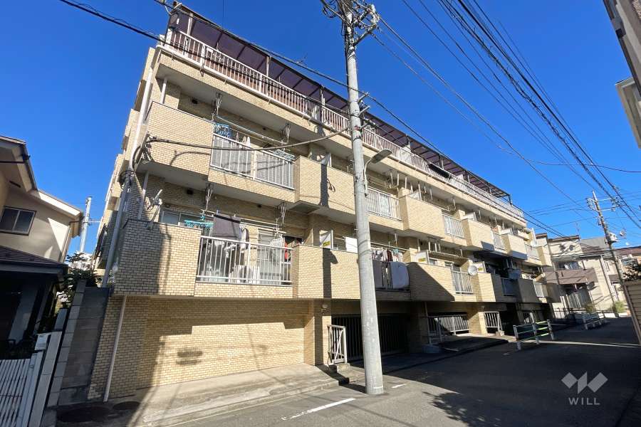 南馬込ヒミコマンションの外観（南側から）
