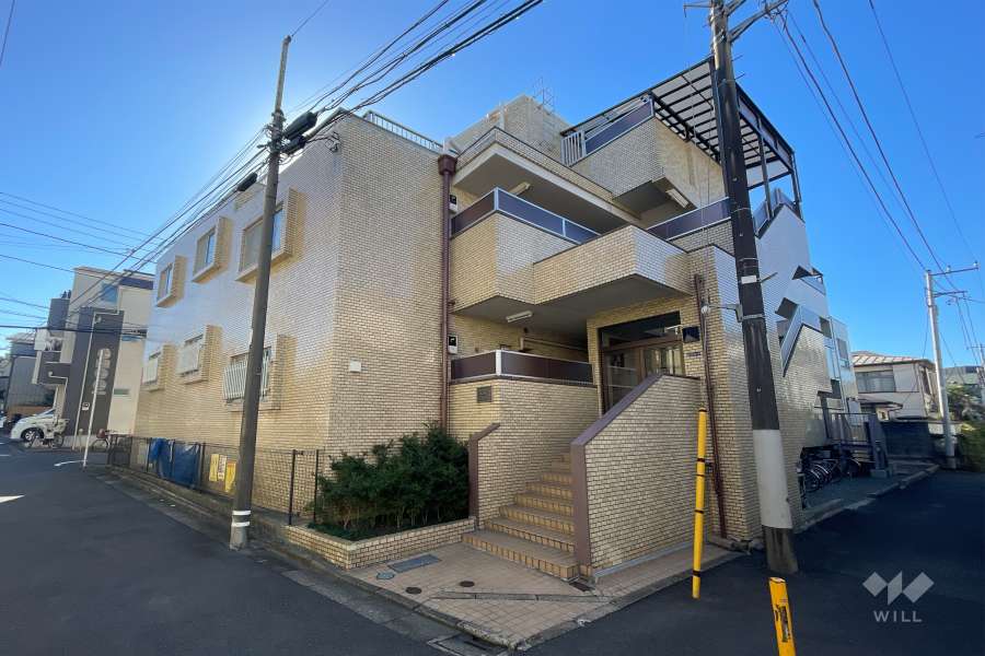 南馬込ヒミコマンションの外観（北側から）