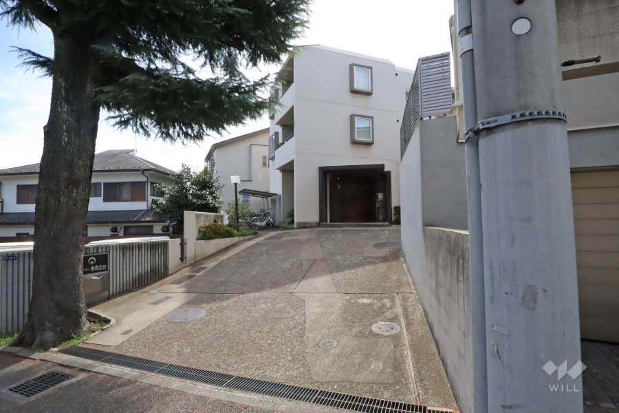 マンション南馬込台の外観(北東側から)