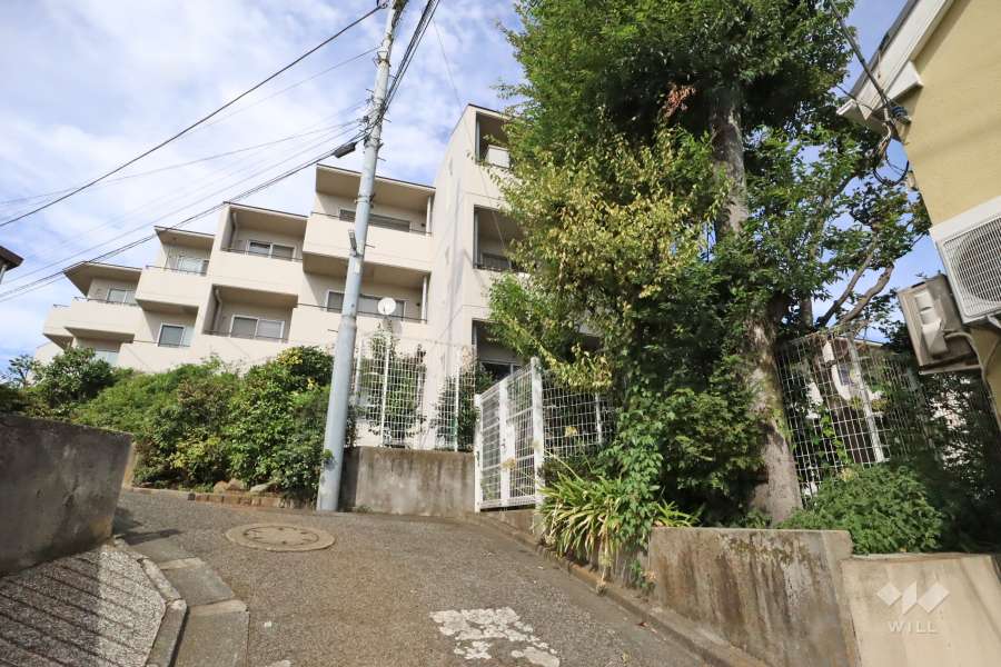 マンション南馬込台の外観(南西側から)