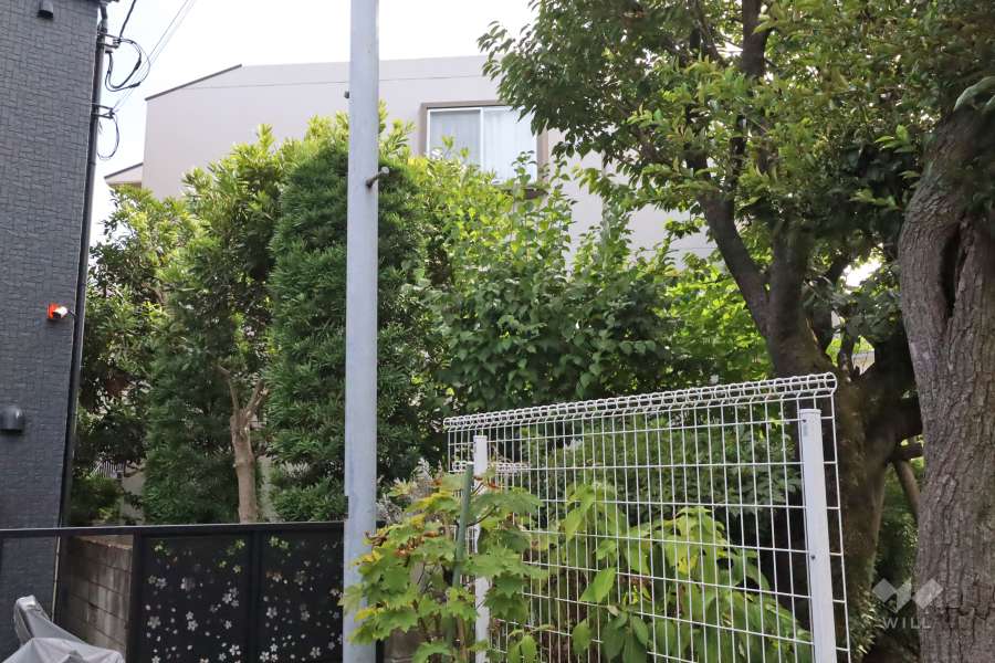 マンション南馬込台の外観(北西側から)