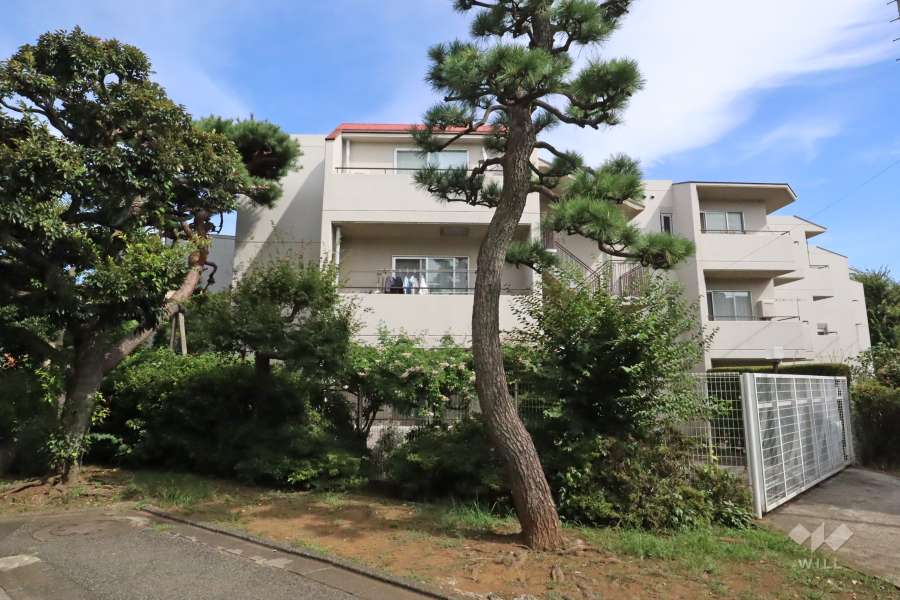 マンション南馬込台の外観(西側から)