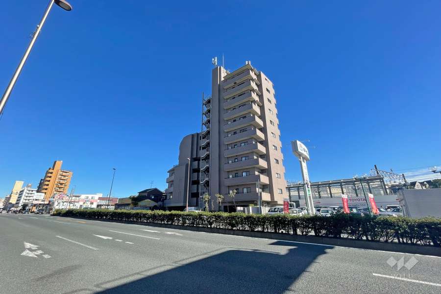 ドムール南馬込の外観（南西側から）