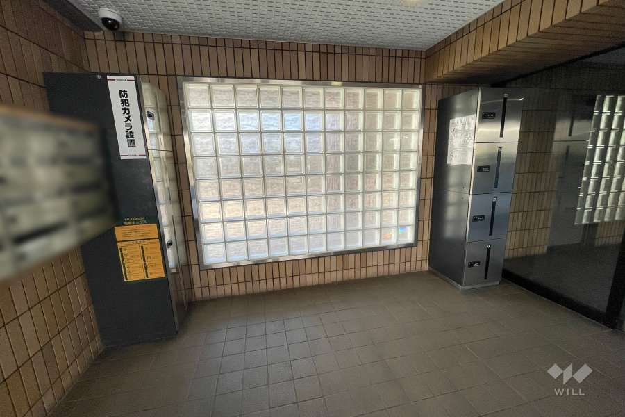 共用ポストと宅配ボックス