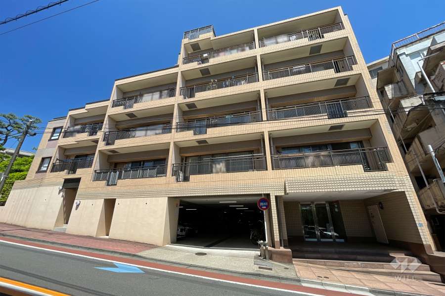 ハイホーム南馬込の外観（南西側から）　