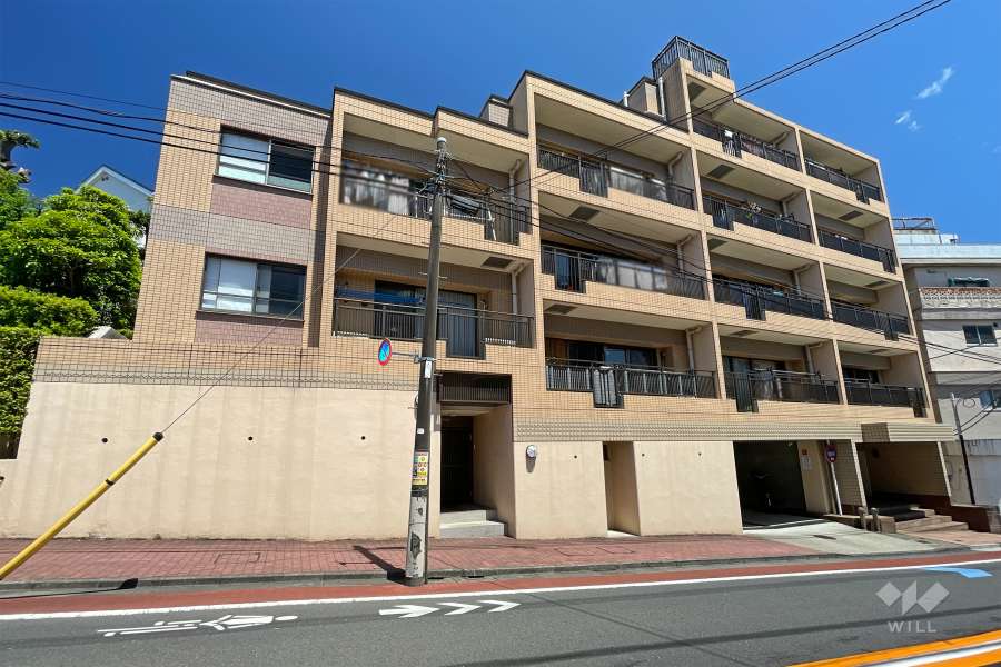 ハイホーム南馬込の外観（西側から）　