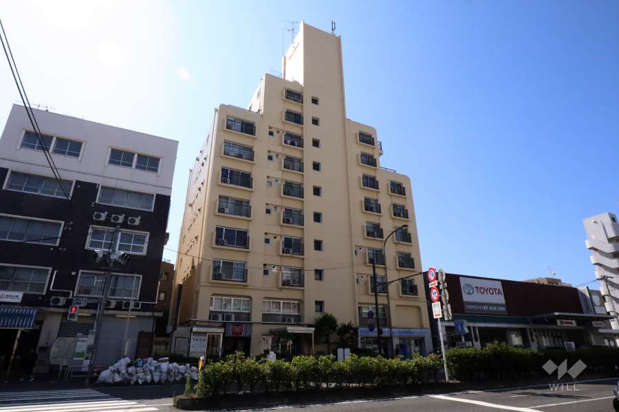 ニュートーア馬込の外観(北西側から)