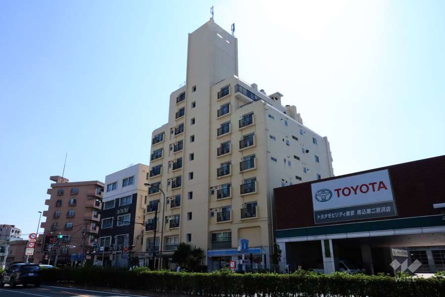 ニュートーア馬込の外観(南西側から)