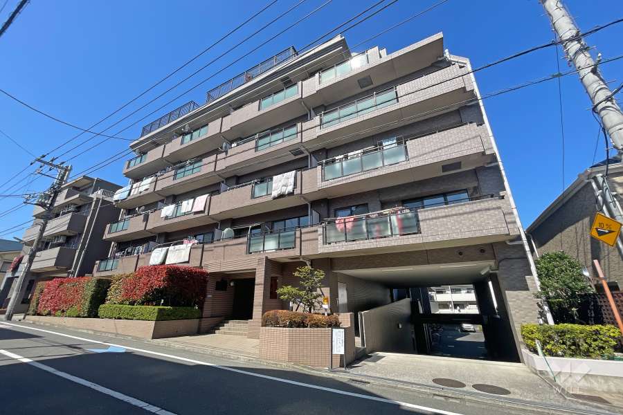 サンヴェール南馬込の外観（南東側から）