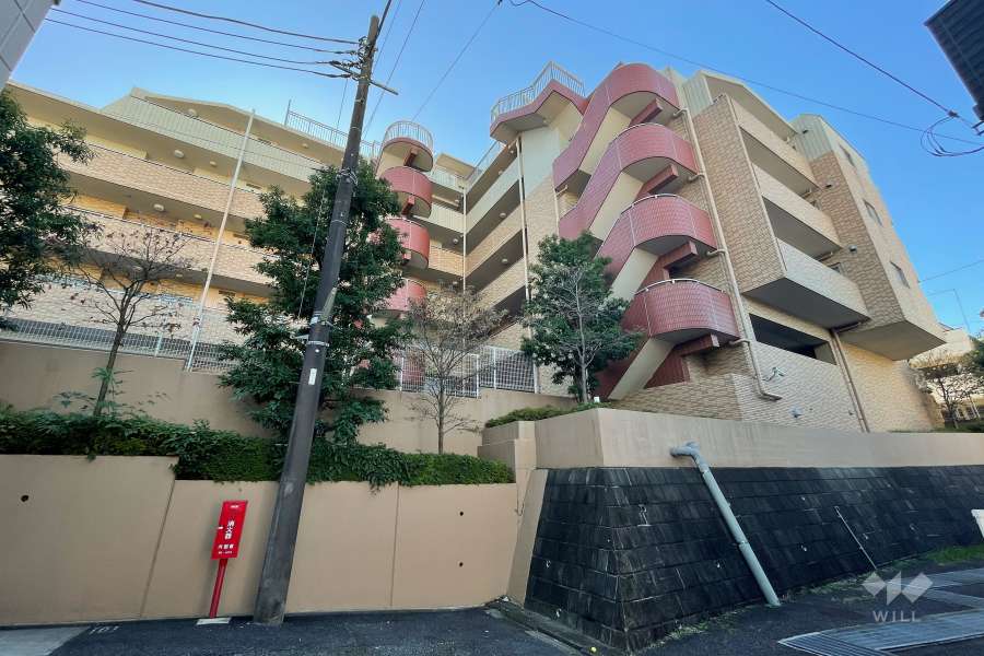 ランドステージヒルズ南馬込の外観（北側から）