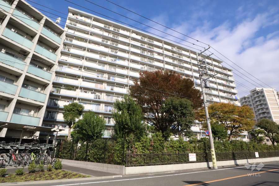 南六郷パークハウスの外観（南西側から）