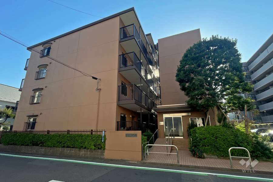 南六郷ハイツの外観（北側から）