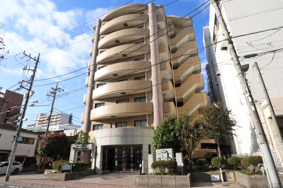 フローレンスパレス多摩川南六郷の外観(南東側から)