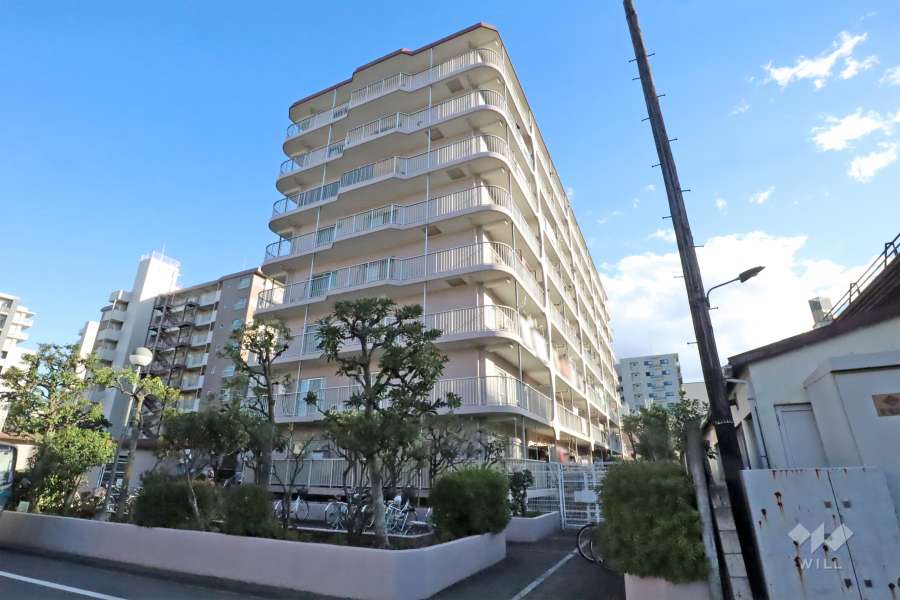 南六郷第2スカイハイツの外観(北西側から)
