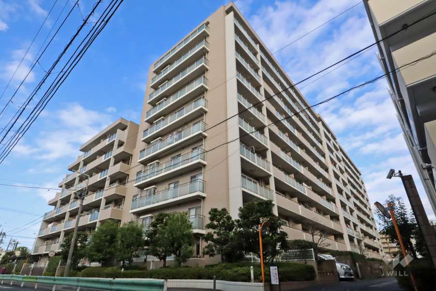 多摩川グリーンスクエアの外観（南西側から）