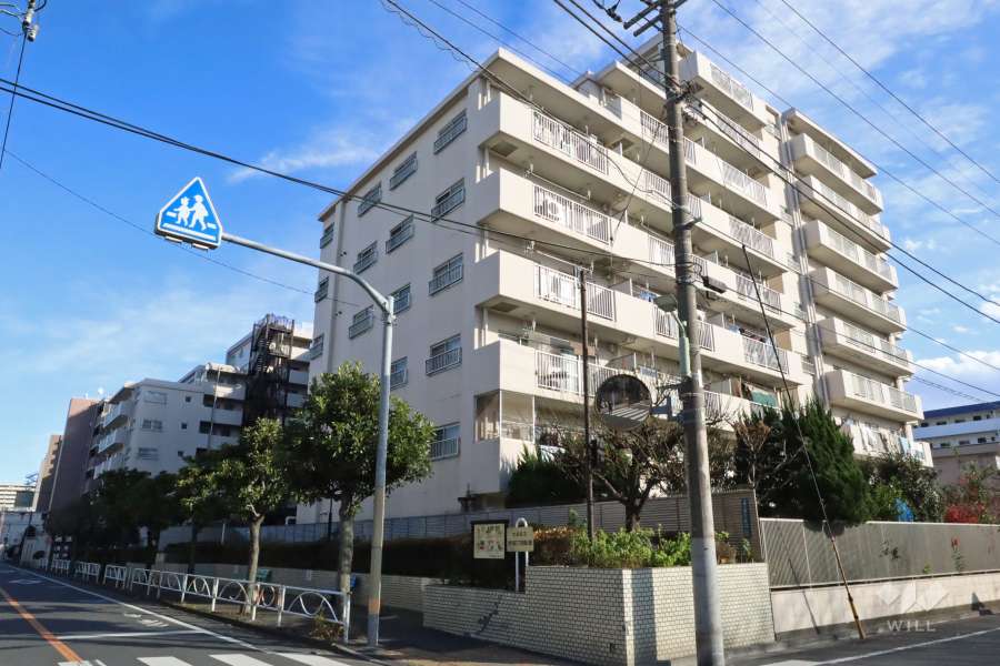 エンゼルハイム南六郷第2の外観（北西側から）