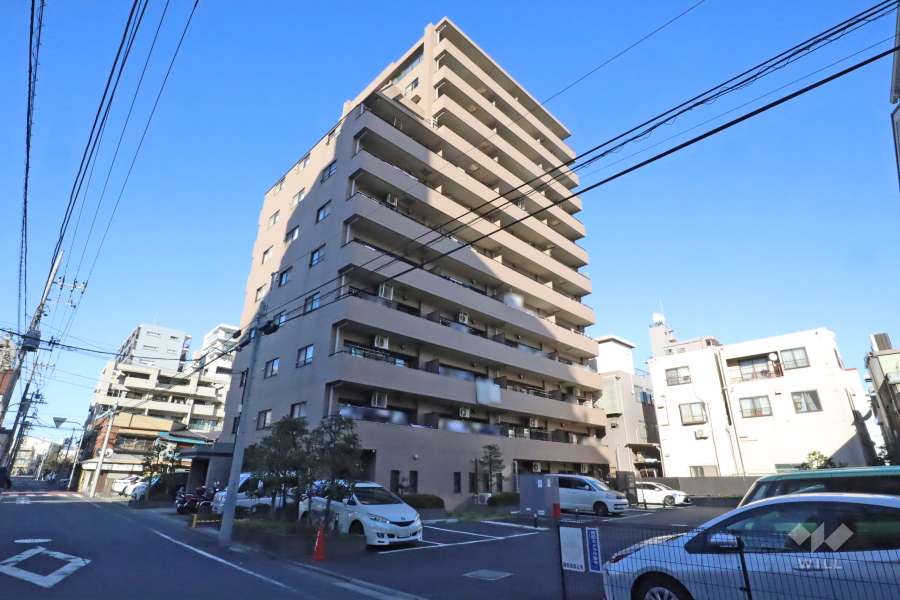 グランイーグル南六郷の外観(南西側から)