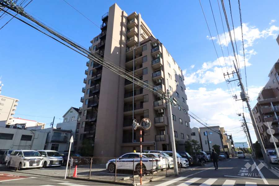 グランイーグル南六郷の外観(北西側から)