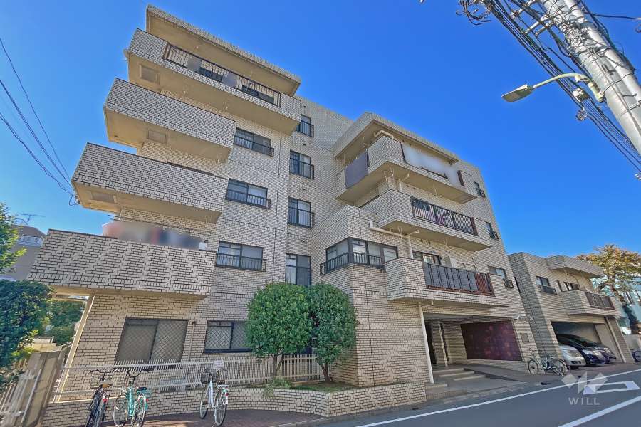 パレドール南六郷の外観（南東側から）