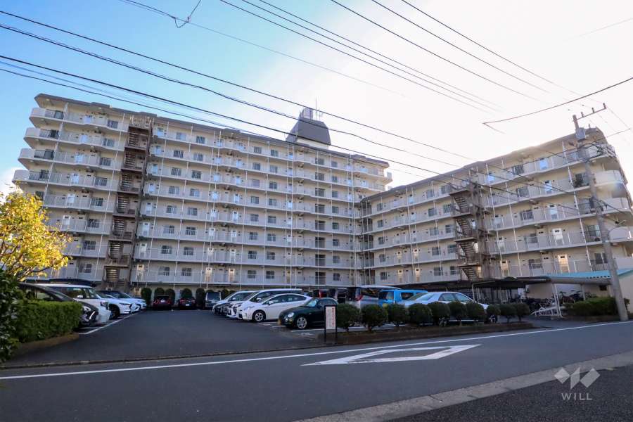 南六郷第1スカイハイツの外観(北東側から)