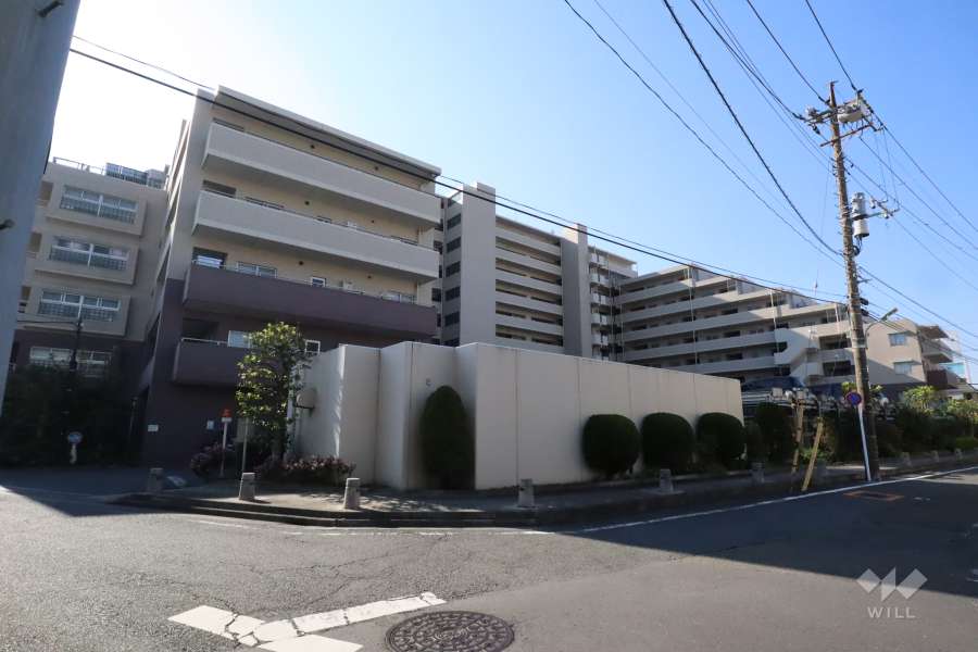 ヴェールガーデン多摩川の外観（北東側から）