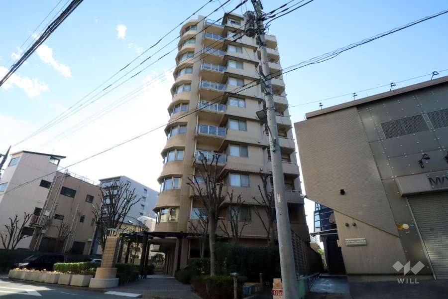 グランドステージ多摩川の外観（東側から）