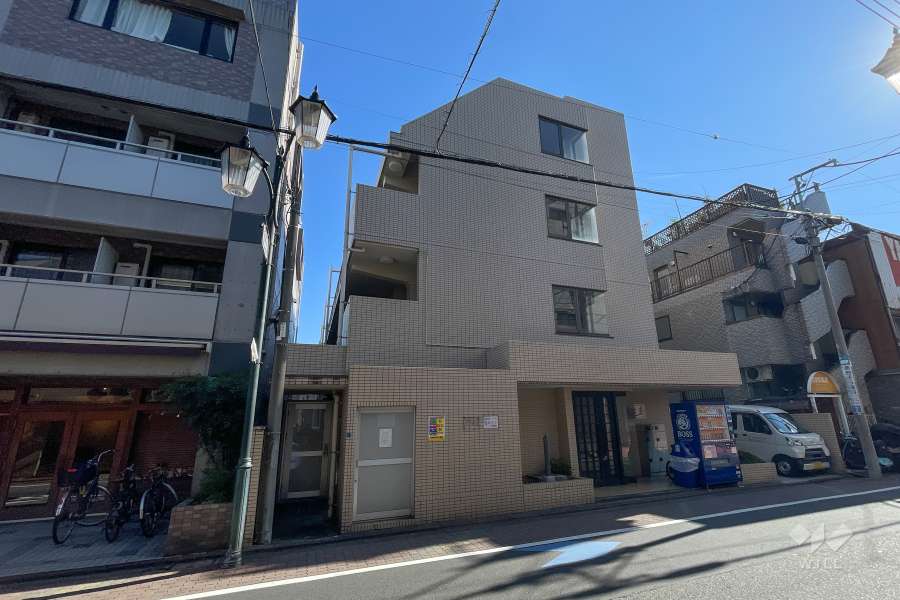 エヴェナール南六郷の外観（北側から）