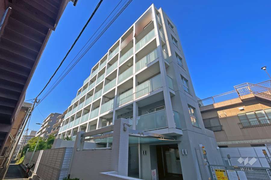 エルミタージュ蒲田南の外観（南側から）