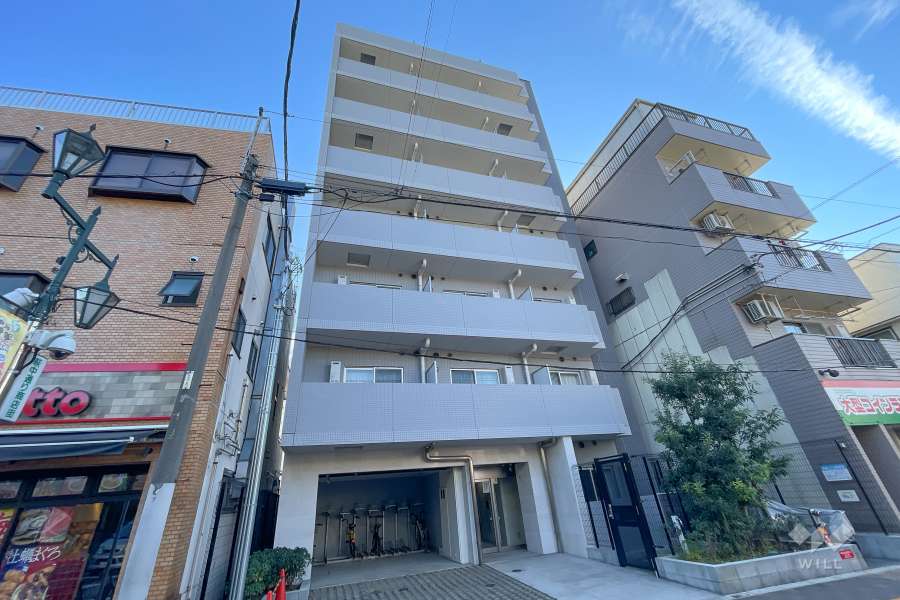 ステージファースト糀谷の外観（北東側から）