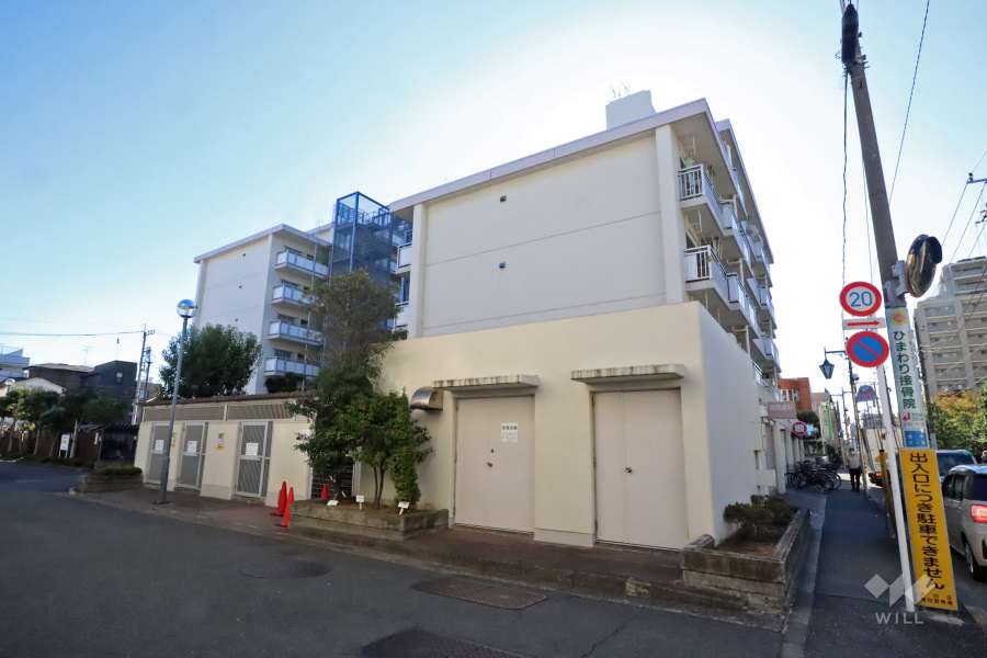 シティコープ萩中の外観（北西側から）