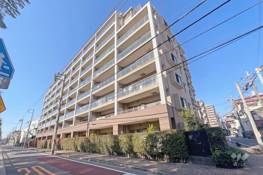 グリーンブリーズ萩中公園パークウイングの外観（南東側から）