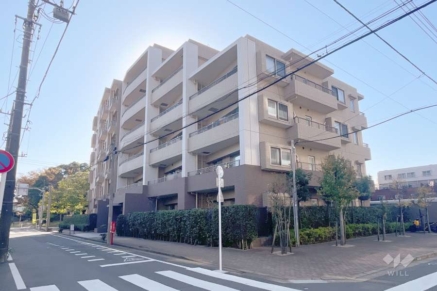 グリーンブリーズ萩中公園パークウイングの外観（北東側から）