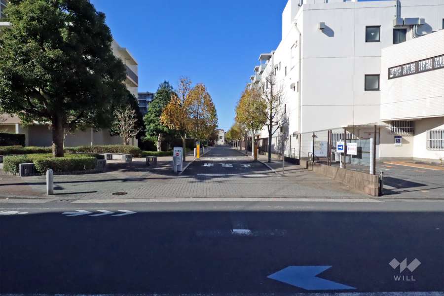 駐車場の出入り口