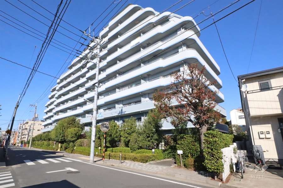 ソフィア大田萩中エスカールの外観(南東側から)