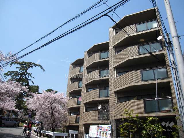リベール夙川公園の外観（南東側から）
