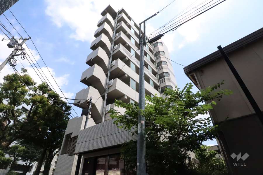 アマヴェル洗足の外観(北西側から)