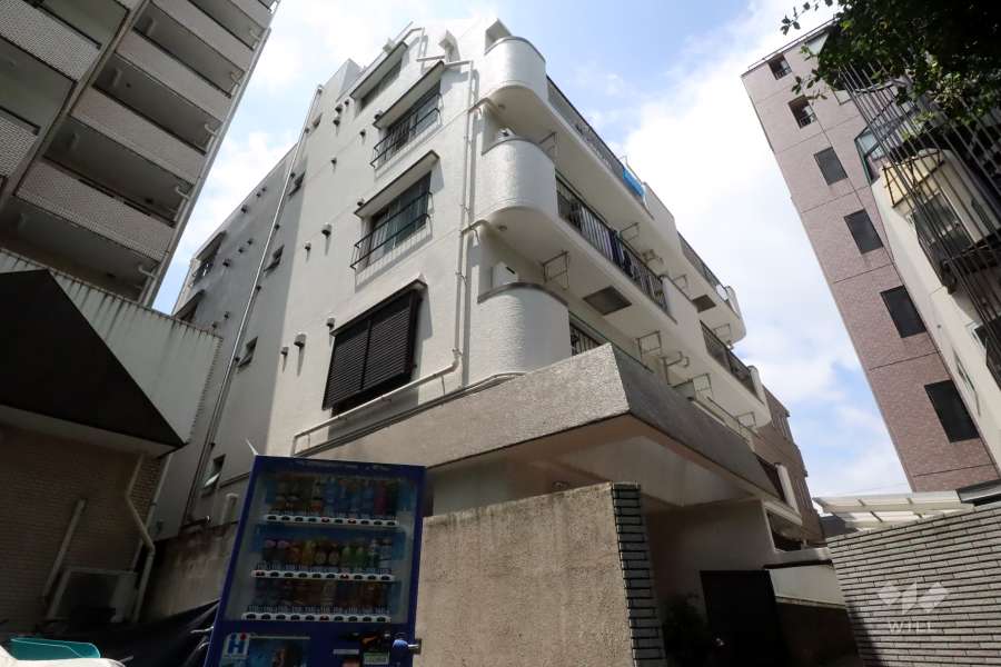 ワコー洗足マンションの外観(北東側から)