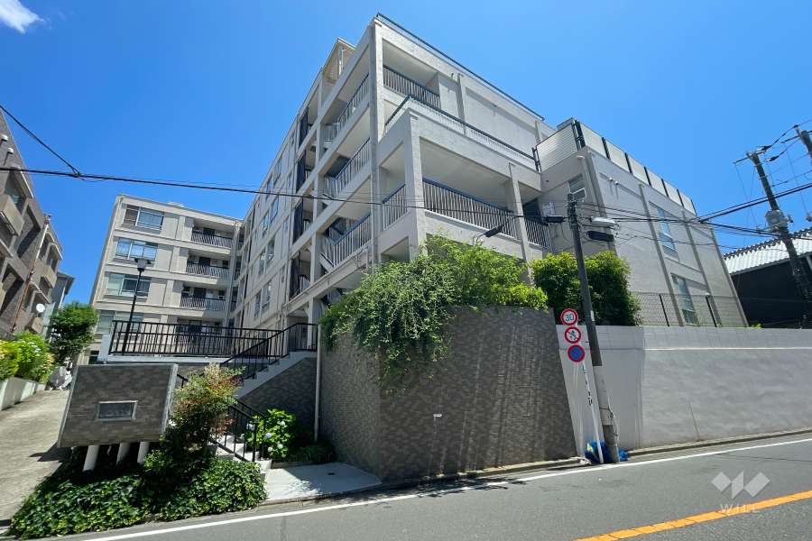 北千束コーポラスの外観（北西側から）