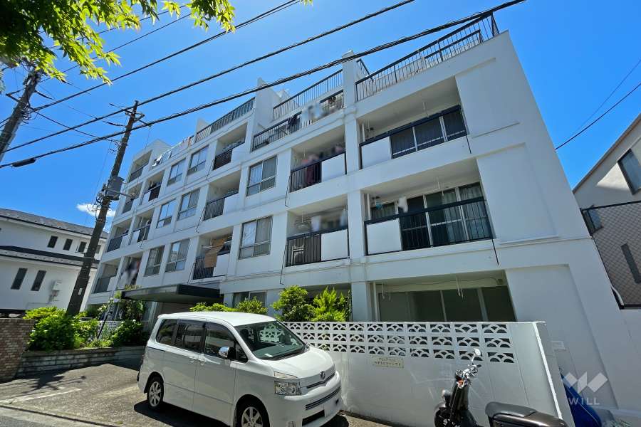 北千束第二コーポラスの外観（北東側から）