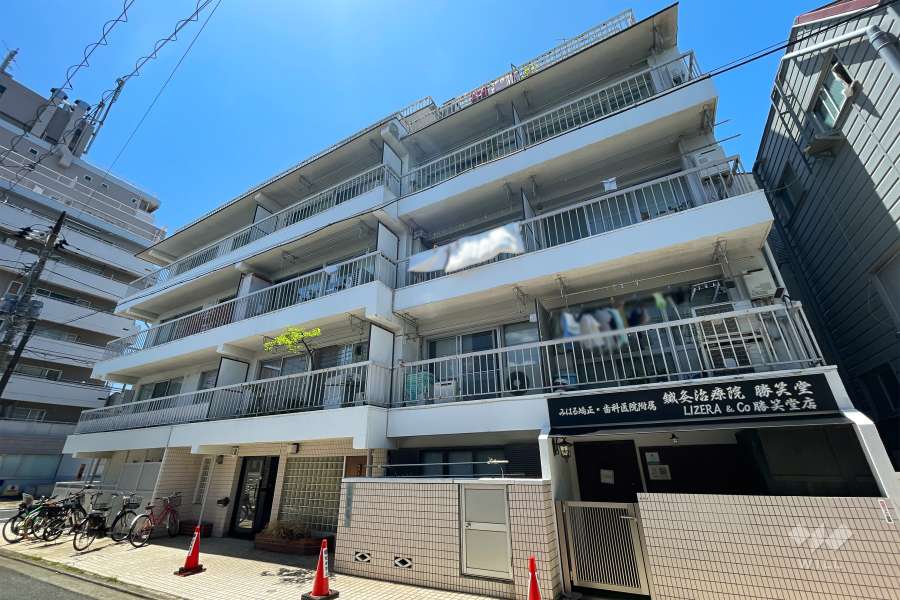 北千束アイレの外観（北東側から）