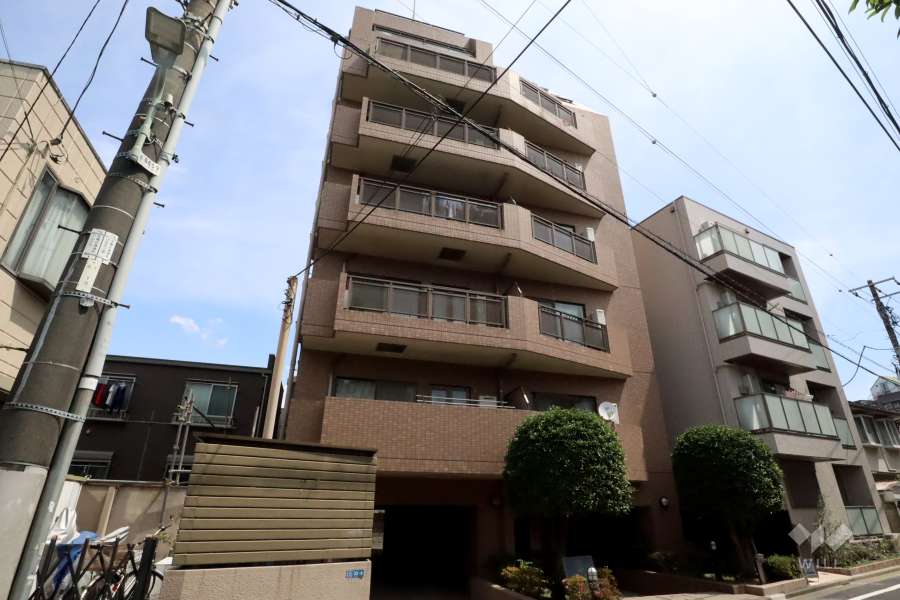 朝日シティパリオ大岡山の外観（南西側から）