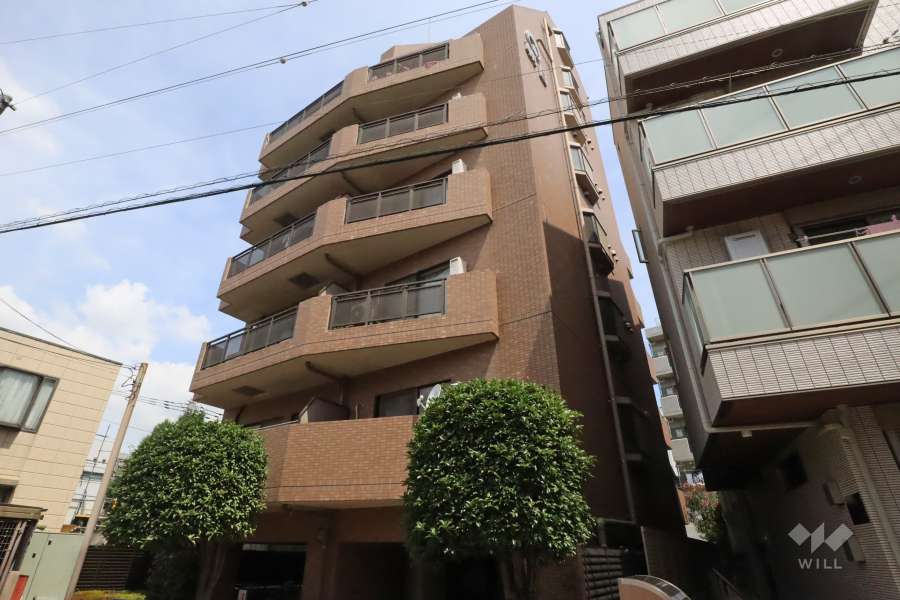 朝日シティパリオ大岡山の外観（南東側から）